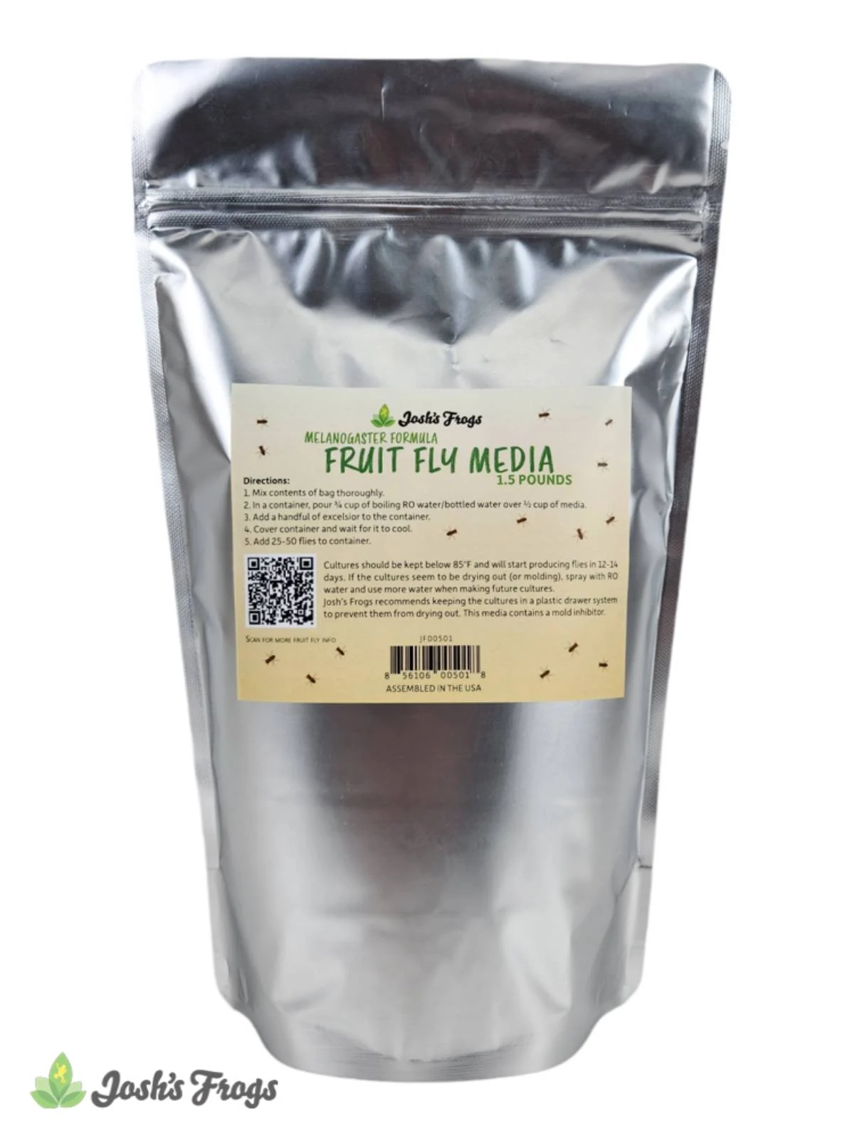 Melanogaster Fruit Fly Media 1.5 lbs